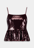 Load image into Gallery viewer, Harper & Yve Day Sequin top burgundy