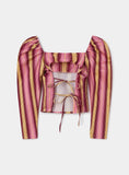 Load image into Gallery viewer, Laagam - Brigitte Blouse Streep