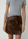 Load image into Gallery viewer, Laagam - Juna Brown Skirt