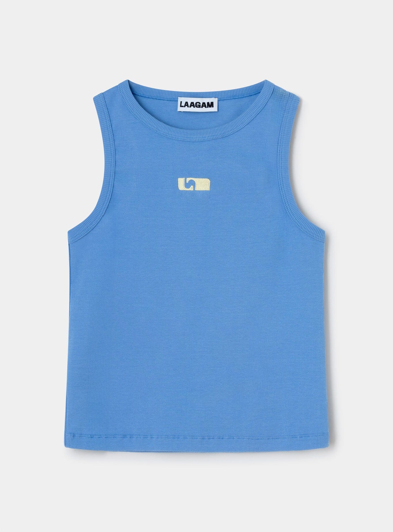 Laagam Logo Tank Top Lichtblauw