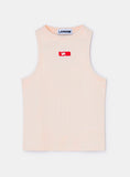 Load image into Gallery viewer, Laagam Ecru Logo Tank Top
