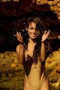 Load image into Gallery viewer, LACHA STUDIO Exclusives  - Laura Bathing Suit in Arena Dorada