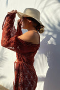 Load image into Gallery viewer, LACHA STUDIO Exclusives - Yvonne Kimono in Rusty Rosé
