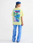 Load image into Gallery viewer, Stieglitz Heloisa Tshirt Geel - Super oversized