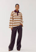 Load image into Gallery viewer, Harper & Yve Pollie Gestreepte Longsleeve Paprika Stripe