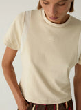 Load image into Gallery viewer, Laagam - Lumea ecru Logo T-shirt