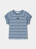 Load image into Gallery viewer, Laagam - Zaira Blue Logo T-shirt