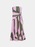 Load image into Gallery viewer, Laagam - Aria Pink Striped Dress - Bruiloftsgast jurk