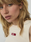 Load image into Gallery viewer, Laagam Ecru Logo Tank Top