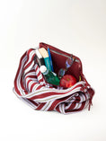 Load image into Gallery viewer, Mosj Atelier Burgundy Boxer Bag