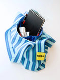 Load image into Gallery viewer, Mosj Atelier Elba Blue Boxer Bag