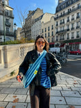 Load image into Gallery viewer, Mosj Atelier Elba Blue Boxer Bag