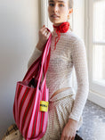 Load image into Gallery viewer, Mosj Atelier Poppy Pink Boxer Bag