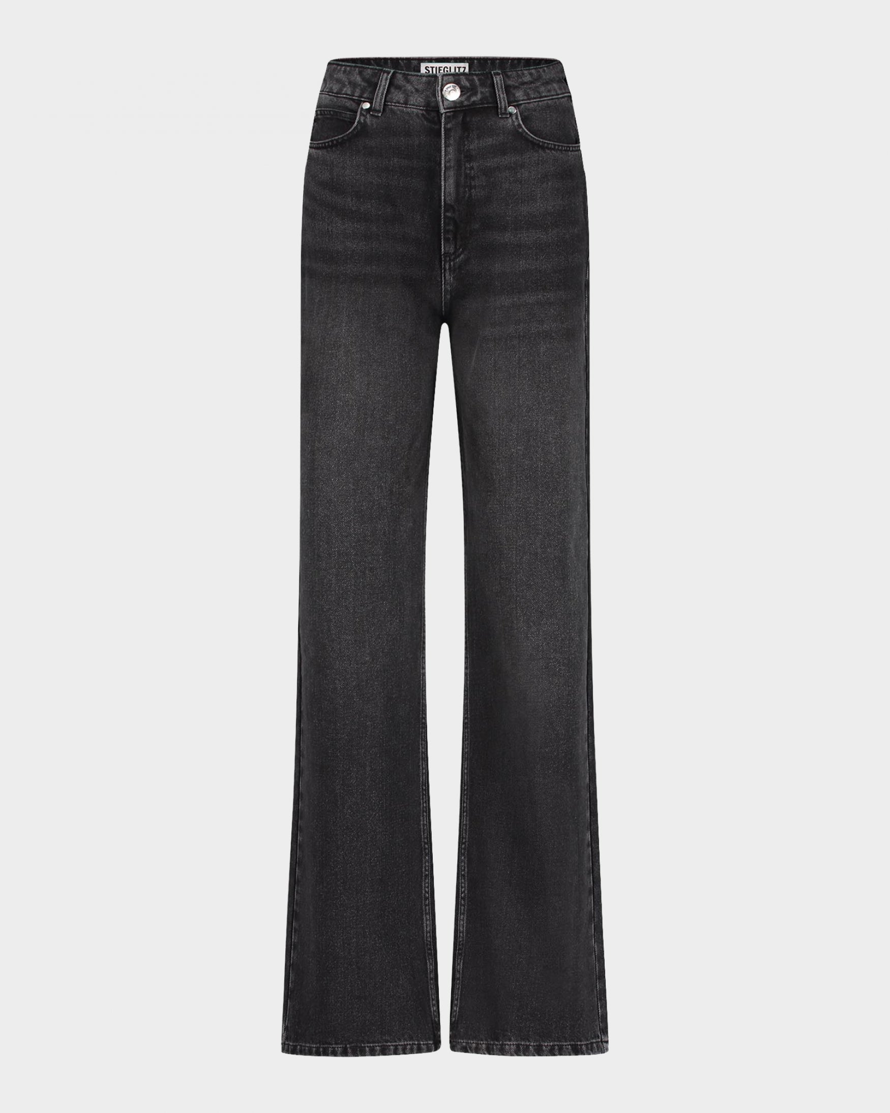 Stieglitz - Basic Stieg Jeans Black/ Grey - Valt Ruim