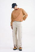 Load image into Gallery viewer, Stieglitz - Taigo Jeans - Off white jeans met knopen - Valt Groot