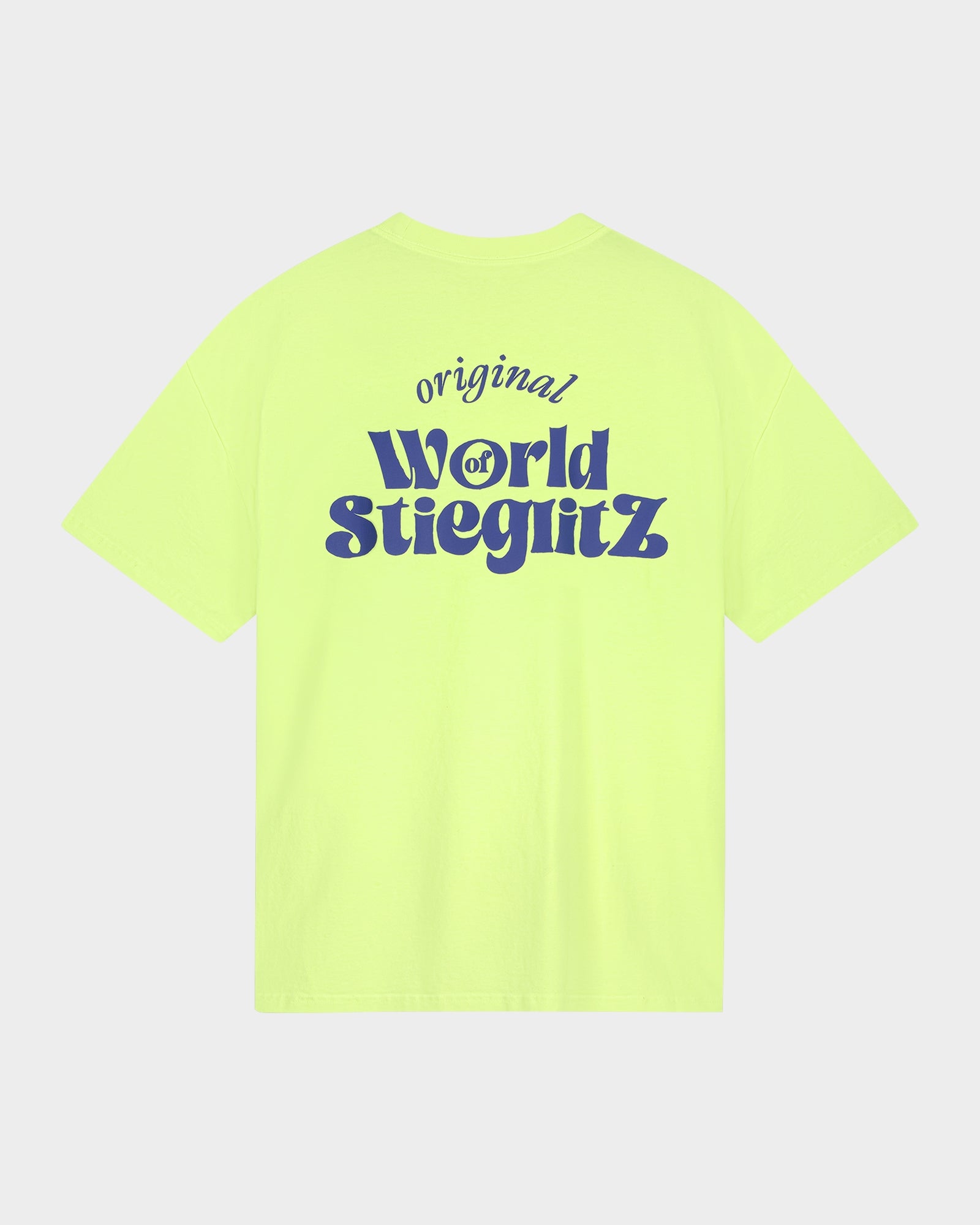 Stieglitz World of Stieg T-shirt Geel - Valt Groot