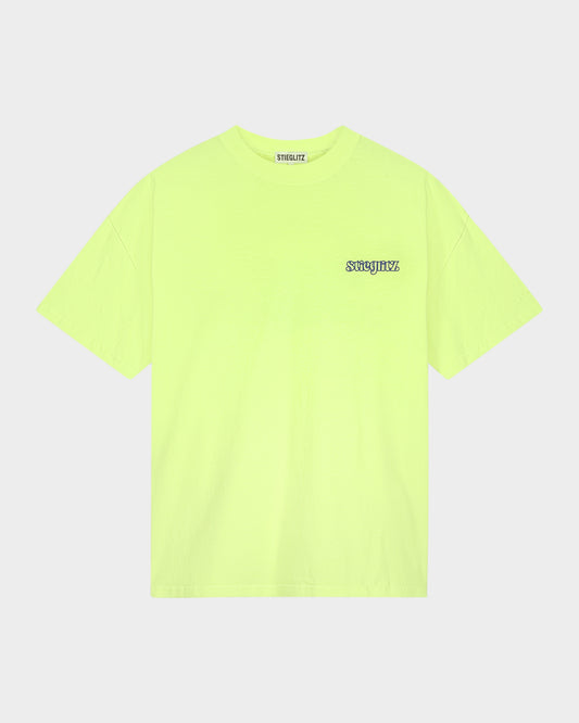 Stieglitz World of Stieg T-shirt Geel - Valt Groot