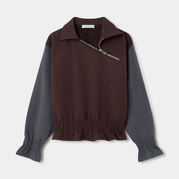 Laagam Jolanda Brown Sweatshirt