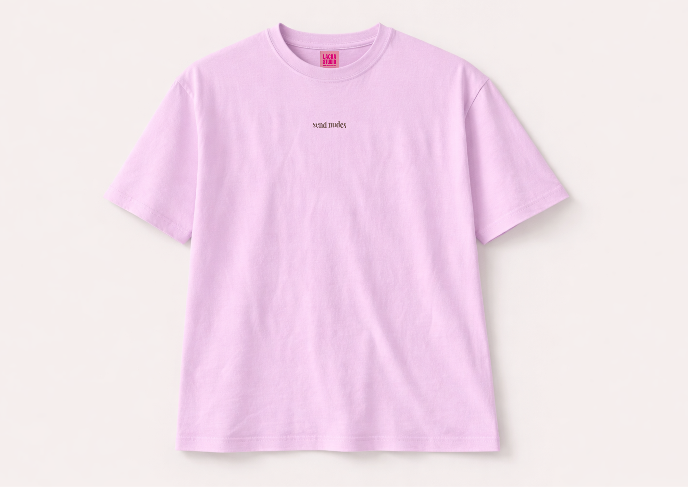 LACHA STUDIO Exclusives - Send Nudes T-shirt