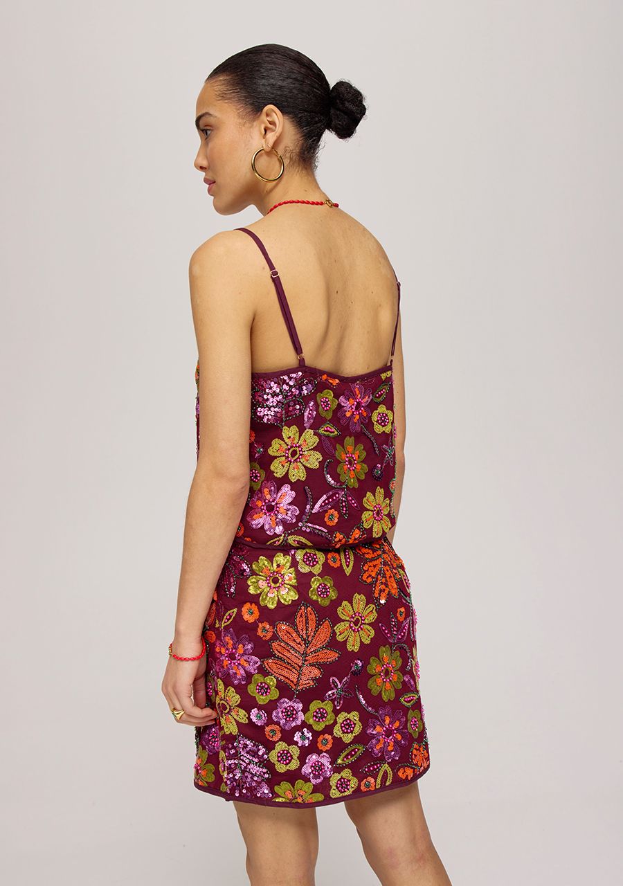 Harper and Yve Romy Top bordeaux
