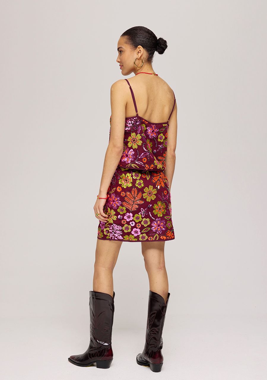 Harper and Yve Romy Top bordeaux