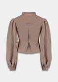 Load image into Gallery viewer, Harper and Yve Debby Overslag Blouse ruit dark fudge
