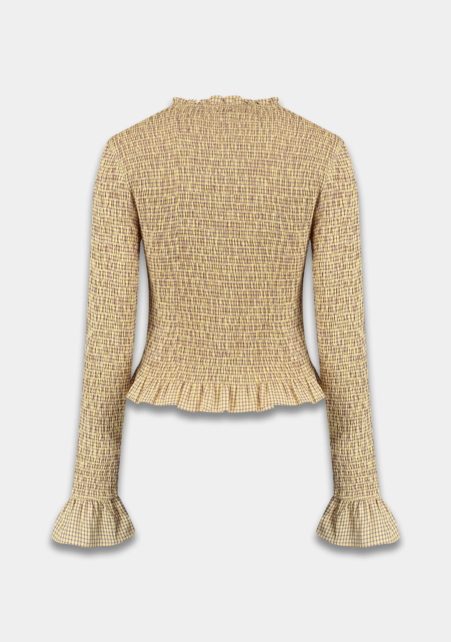Harper and Yve Veerle Smock Longsleeve ruit
