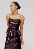 Load image into Gallery viewer, Harper & Yve Day Sequin top burgundy
