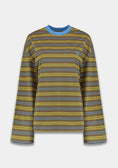 Load image into Gallery viewer, Harper & Yve Tommy Gestreepte Longsleeve Daydream Blue Stripe
