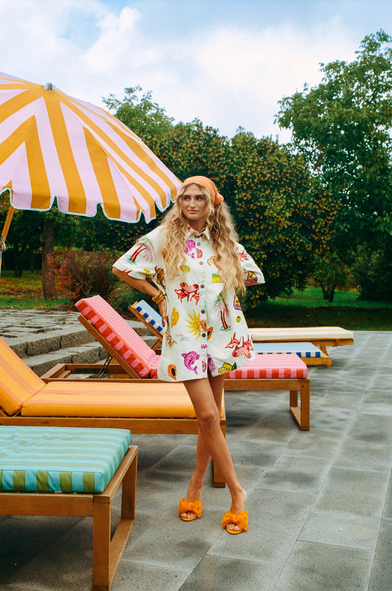 Harper and Yve X Tessa van Montfoort blouse jurk