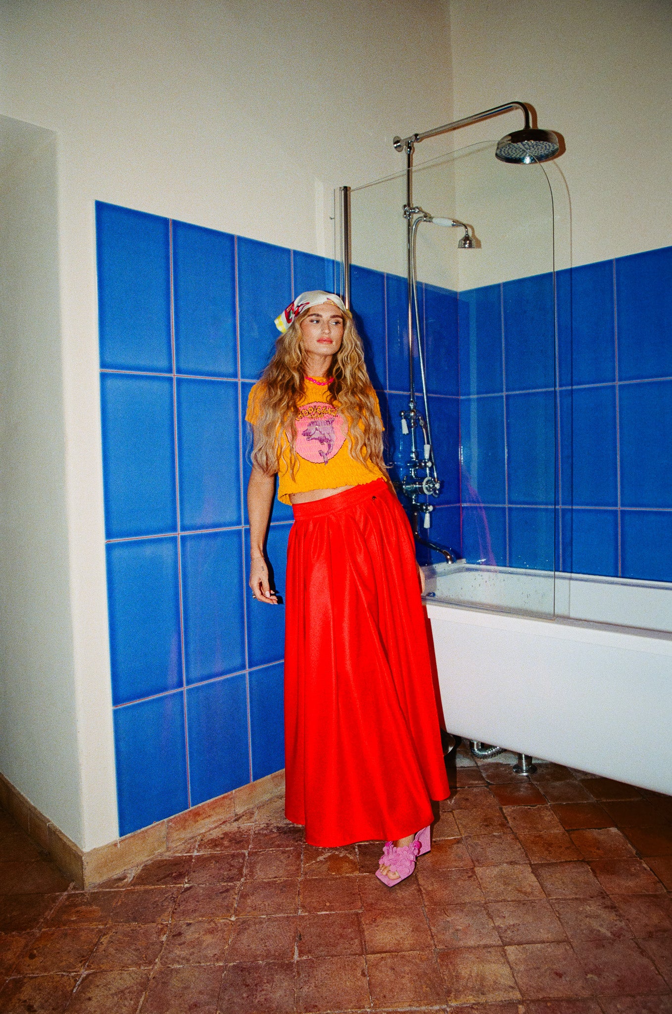 Harper and Yve X Tessa van Montfoort - Tessa skirt rood