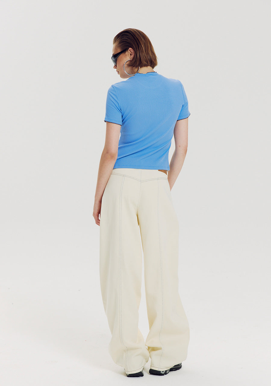 Harper & Yve Cammy Tshirt babytee blauw