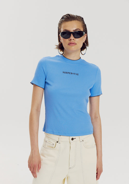 Harper & Yve Cammy Tshirt babytee blauw