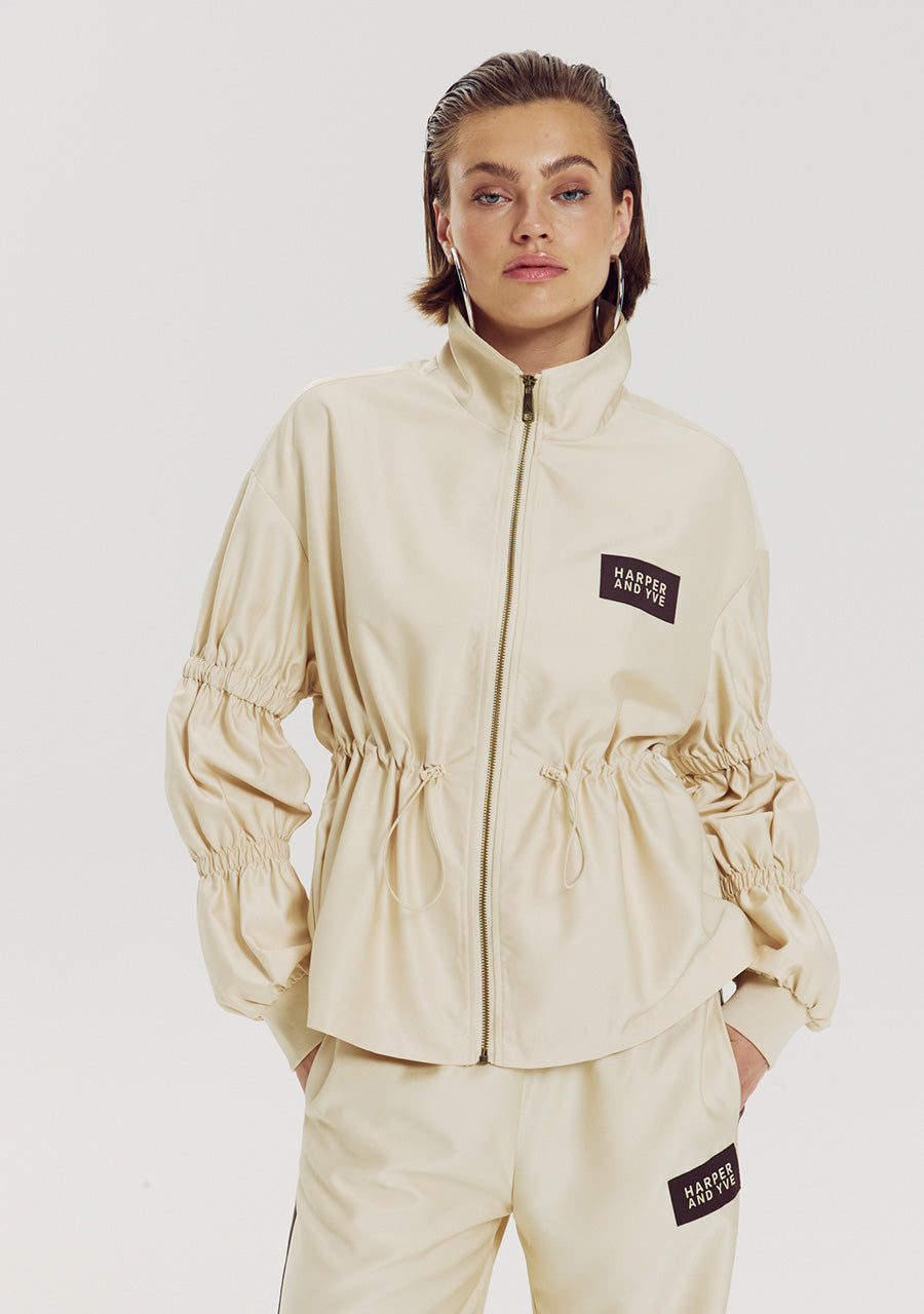 Harper and Yve Gina Vest - Almond Oil