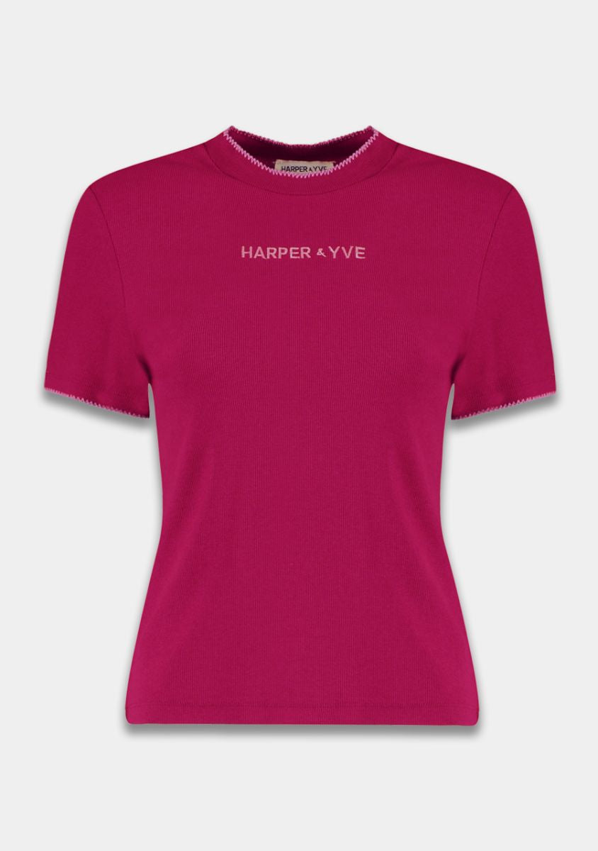 Harper & Yve Cammy Tshirt sangria