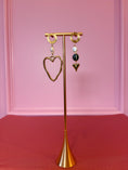 Load image into Gallery viewer, LACHA STUDIO Exclusives - "True Love" earring blue pearl heart
