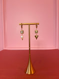 Load image into Gallery viewer, LACHA STUDIO Exclusives - "Forbidden Love" earring subtle heart
