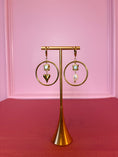 Load image into Gallery viewer, LACHA STUDIO Exclusives - "Forbidden Love" earring deluxe pearl
