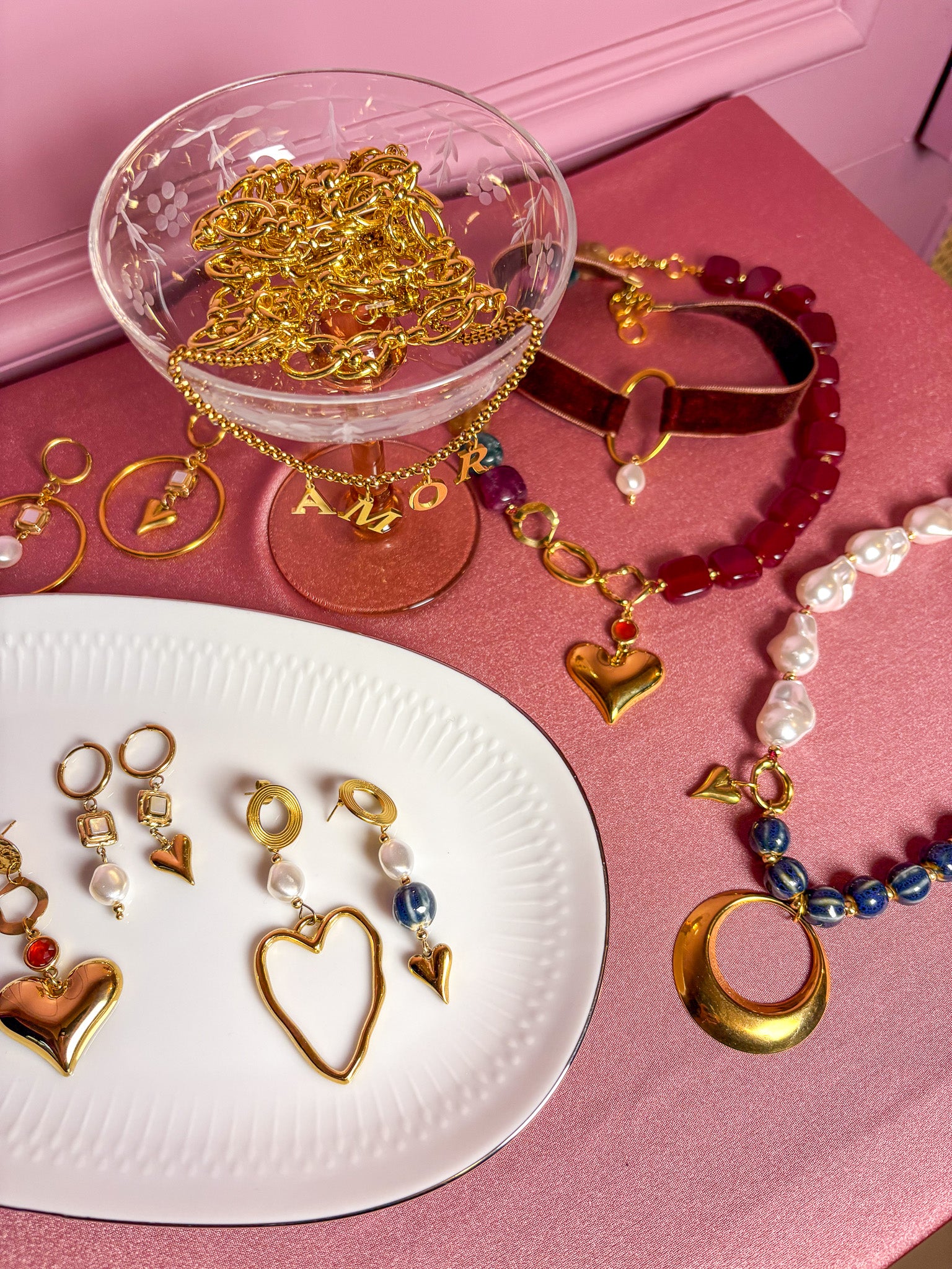 LACHA STUDIO Exclusives - "LACHA Affair" schakel ketting