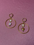 Load image into Gallery viewer, LACHA STUDIO Exclusives - "Forbidden Love" earring deluxe pearl
