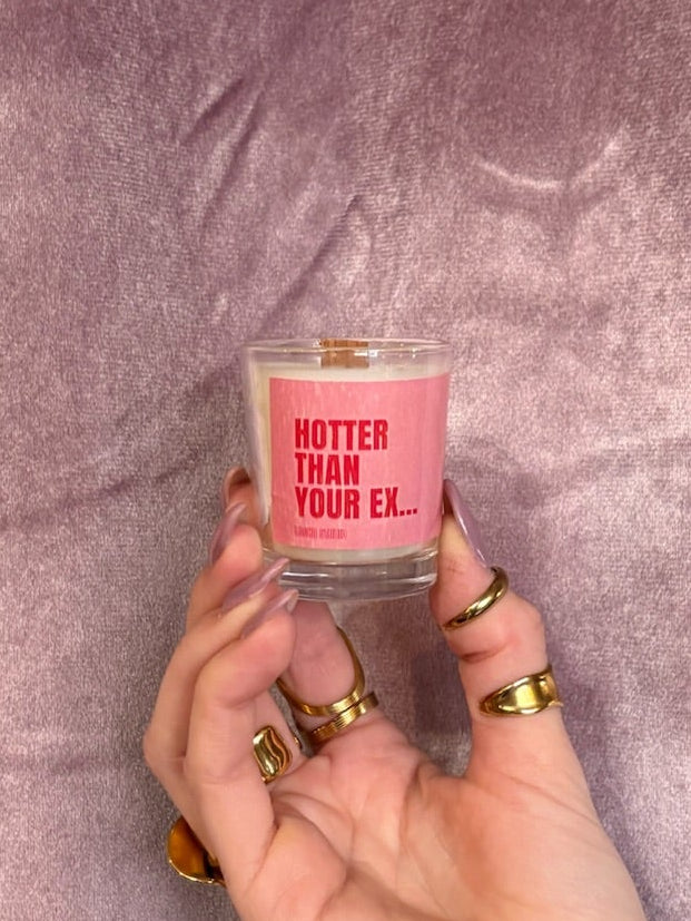 LACHA Studio mini geurkaars - Hotter than your ex - 5,5cm