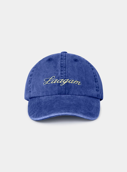 Laagam - Blue Embroidered Cap