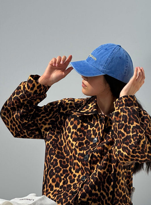 Laagam - Blue Embroidered Cap
