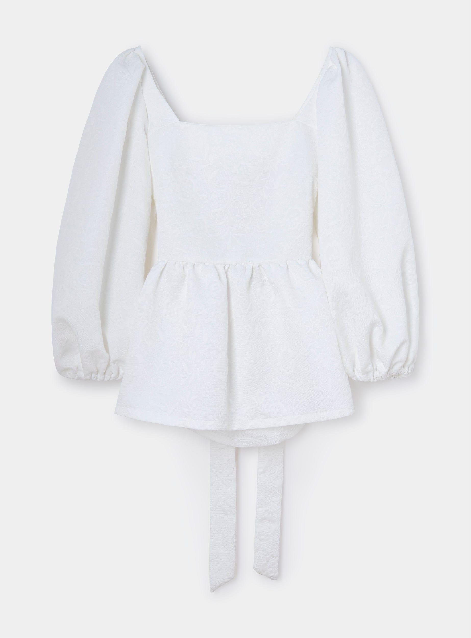 Laagam - Cecile  Longsleeve Top White