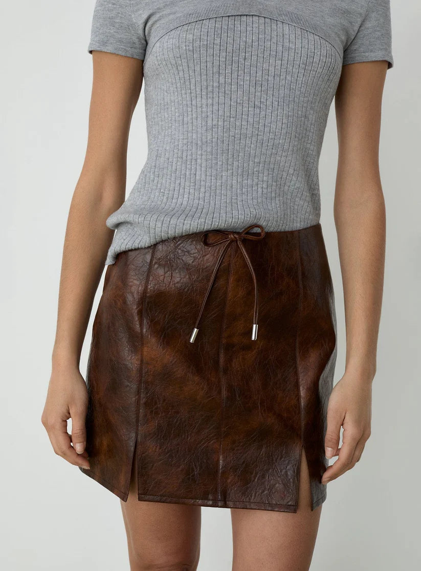 Laagam - Juna Brown Skirt