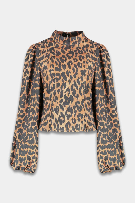 Harper & Yve Floor Top Leopard