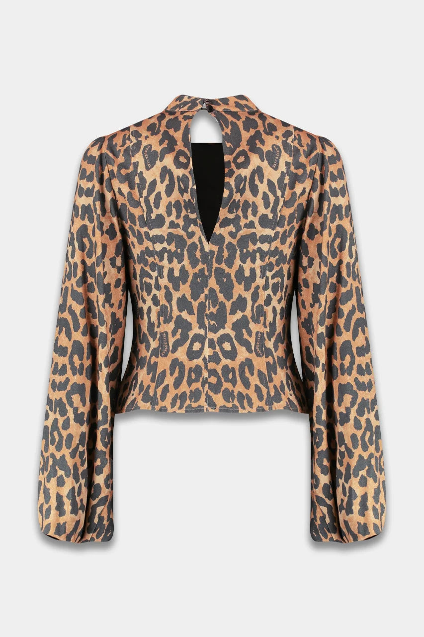 Harper & Yve Floor Top Leopard