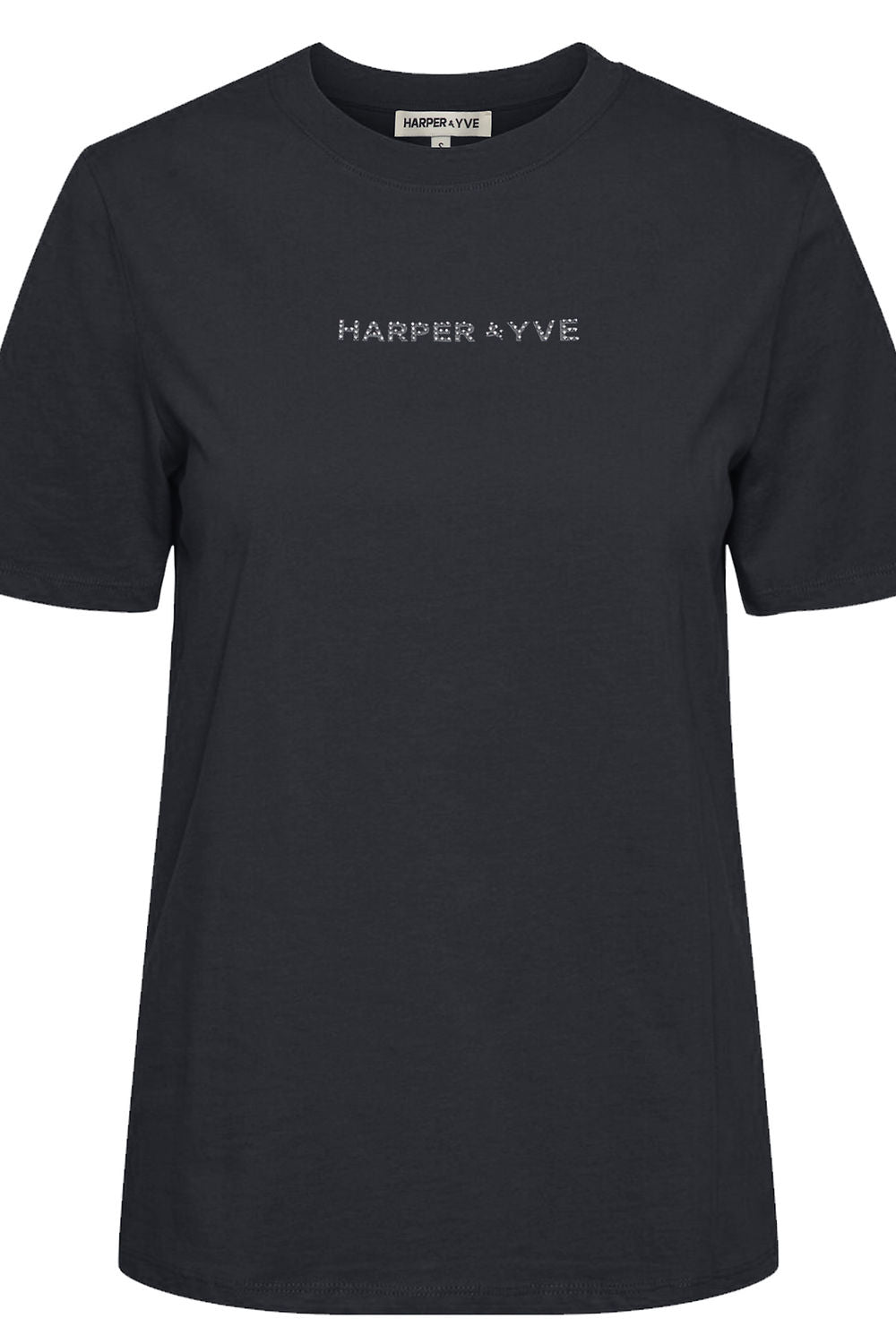 Harper & Yve - Vibrant Energy T-shirt Zwart