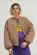 Load image into Gallery viewer, Harper & Yve Nora Bomber Jacket Bruin
