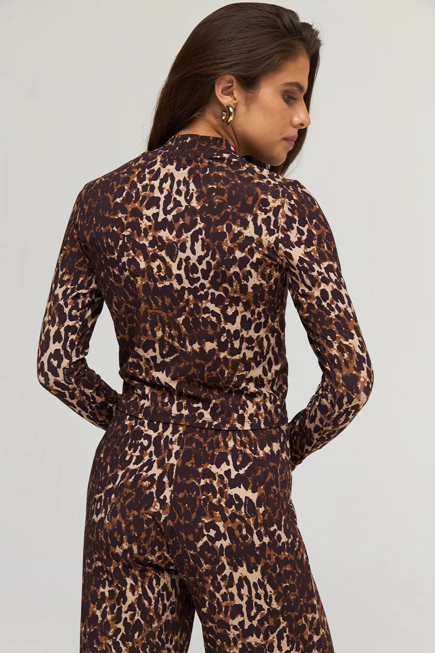 Harper & Yve Jeff Longsleeve Leopard